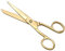 Ciseaux de couturière en acier inoxydable - 17,8 cm - Doré