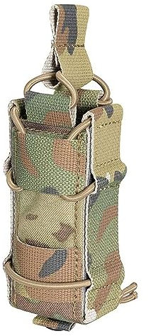 EXCELLENT ELITE SPANKER Open Top Single Pistol Magazintasche Taschenlampe Holster Magazin für Glock19 M1911 Magazine(Einzel + Multicam)