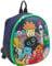 WEDO 2433304 Kinder-Rucksack Monster, stabile Frontseite, 2 Netztaschen außen, mehrere Netztaschen innen, gepolsterte Tragegurte, sehr leicht, leicht zu reinigen