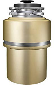 XHMCDZ Standard dissipatore di rifiuti Alimentari, Tritatutto, Cavo di Alimentazione collegato Silenzioso Cucina della casa Shredder con Air Switch, Facile da installare, Livello 3 Macinazione, 3200R