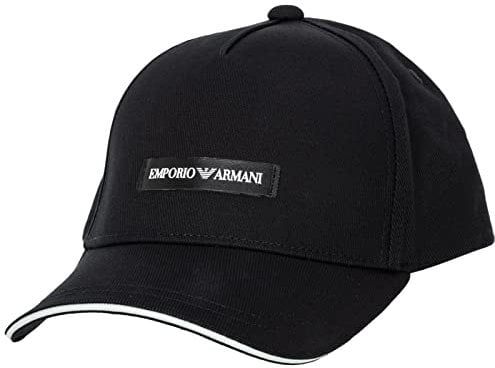 Emporio Armani Cappello Baseball Uomo Black