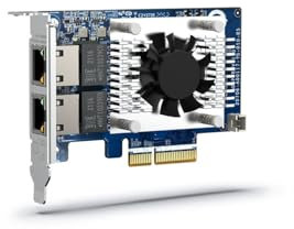 QNAP DUAL-PORT 10GBE NETWORK ADAPTOR