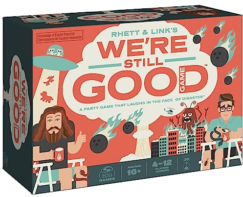 Rhett & Link, Were Still Good Party Card Game Comedy YouTube Good Mythical Morning Funny Interesting Board Game, for Adults & Teens Ages 16 and up