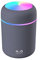 Portable 300ml Car Air Humidifier Aroma Oil Diffuser USB Cool Mist Sprayer with Colorful Night Light for Home Car (Grey)