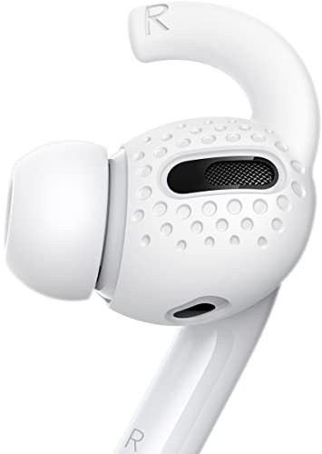 Gcioii Ohrpolster für AirPods Pro Ohrbügel Anti-Rutsch Ohrhörer-Abdeckungen【3 Paar Und Extra Aufbewahrungstasche】 Kompatibel mit Apple AirPods Pro (1. Generation)