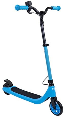 Li-Fe 120 PRO Lithium Electric E-Scooter with Powerful Rechargeable Battery & 120W Motor, Adjustable Handlebar, Lightweight Design, and Vibrant Neon Blue Finish