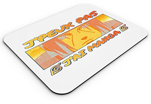 Tapis de Souris J'peux Pas J'Ai Manga Itachi Anime Otaku Manga Fanart