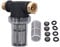 Jeanoko Garden Hose Strainer, Garden Hose Filter for Pressure Washer Inlet Water Inline Sediment Filter Whole House Sediment Water Prefilter Industrial Equipmentgardening supplies