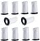 PURexpert Replacement Dust Bags For Numatic Henry Cordless Quick Stick Vacuum Cleaner (10 Pack)