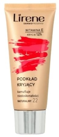 Lirene Natural Covering Fluid 22 30ml - Langes Verfallsdatum!