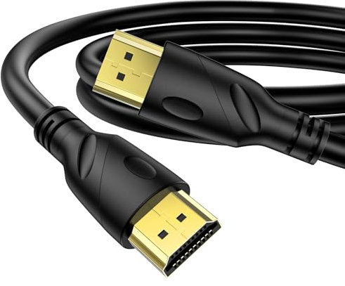 Jorenca 4K HDMI Kabel 9m(HDMI 2.0,18Gbps) Ultra High Speed vergoldete Anschlüsse,Ethernet Audio Return Video 4K,Full HD1080p,3D-kompatibel Xbox Laptop PS3 PS4 PS9 PC HDTV
