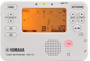 Yamaha TDM-710IV Tuner Metronom Ivory TDM-710IV Tuner und Metronom können gleichzeitig verwendet werden, perfekt für das tägliche Üben, Soundback-Funktion