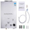 Chauffe-eau au Gaz Propane GPL 10L, Chauffe-eau Instantané Sans Réservoir 20kw avec Kit de Douche, BrûLeur de Chaudière pour Camping, Rv, Maison