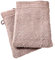 univers decor Lot de 2 Gants de Toilette éponge Spa 15 x 21 cm / 400 GR/m² (Vieux Rose, Lot de 2 Gants de Toilette Spa 15 x 21 cm)