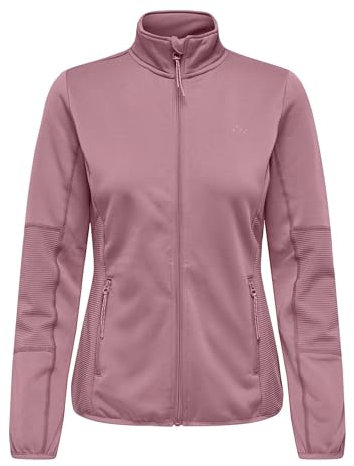 ONLY Onpjetta Hn Fz Ls Fleece Jck Noos, Giacchetto Sportivo Donna, Lilla, L