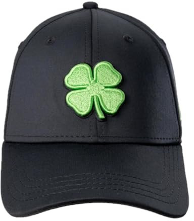Black Clover Premium Flex Cap, Schwarz/Grün, L/XL