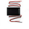 5 Digit Ammeter, DC 3.5-30V LED Voltmeter 4 Wires High Precision Ammeter (Yellow)