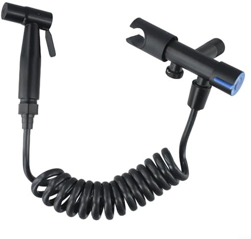 HOHOVYVY bidet handbrause,popodusche,WC-Douche Bidet Kopf Handheld Schlauch Spray Sanitär Kit Dusche