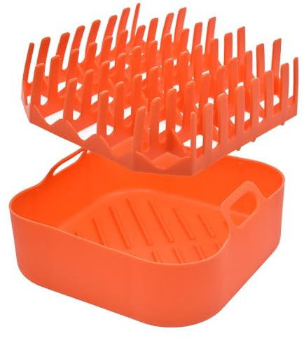 Silicone Bacon Cooker, Microwave Bacon Tray, Bacon Maker for Oven, Non Stick Bacon Tray, Silicone Cooking Tray, Bacon Cooker for Air Fryer, Oven Bacon Tray, Sausage Cooking Tray, Silicone Baking Tray