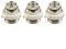 Lastdaytime 3PCS Automatic Bleed Valve 3 Or 4 Inch Bleed Valve Radiator Bleed Valve Brass,Automatic Air Vent, Radiator Valve, Self Bleeding, Heating System, Brass Bleed Valve
