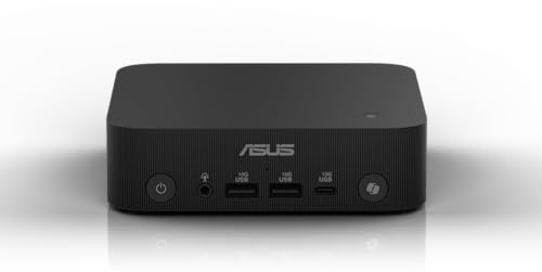 ASUS ExpertCenter PN54 Barebone Mini PC with AMD RyzenTM AI 7 350 Processor, DDR5 RAM, Dual Storage Design, WiFi 7 & BT 5.4, Voice Command, Toolless Chassis Access, USB-C, Hardware TPM, & VESA Mount