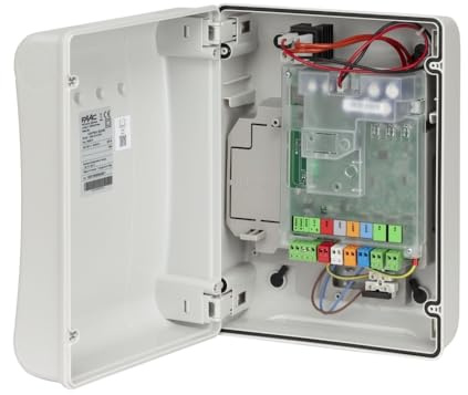 Scheda Quadro Centrale Di Comando Elettronica FAAC E034 102011 Con Contenitore Box 24v EX E024S