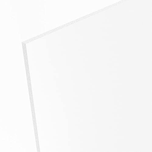 10mm FOREX® Platte 50x50 cm weiß PVC Hartschaum