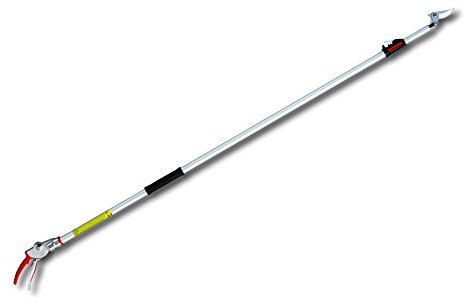 ARS ars-180zf-3.0 – 5 telescopica Lungo Potatore, Argento/Rosso