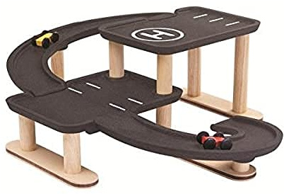 PlanToys Running and Play Parking (6270), Black