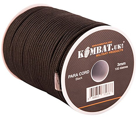 Tactical Army Military Nylon Paracord Rope Bivie Reel Para Cord 100M New