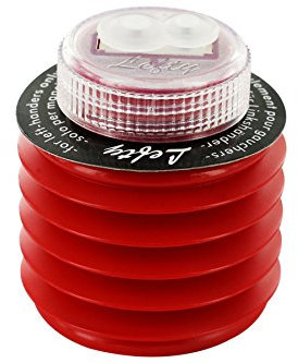 KUM AZ105.26.19-R - Anspitzer mit Behälter 442M2 Softie Lefty R, für Linkshänder, Schraubdeckel, rot, 1 Stück