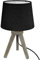 Mini Black Lamp Wood and Tripods