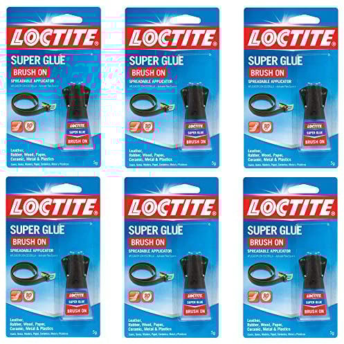 Loctite 852882 Brush On Liquid Super Glue - 6 PACK