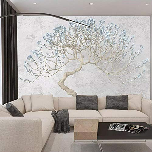 TV Background Wall Elegant Abstract Living Room TV Background Wall Sofa Bedroom Wall Covering Wallpaper Wallpaper Grey Wall Sticker Border self Adhesive Brick Bathroom Silver Bedroom bo-250cm×175cm