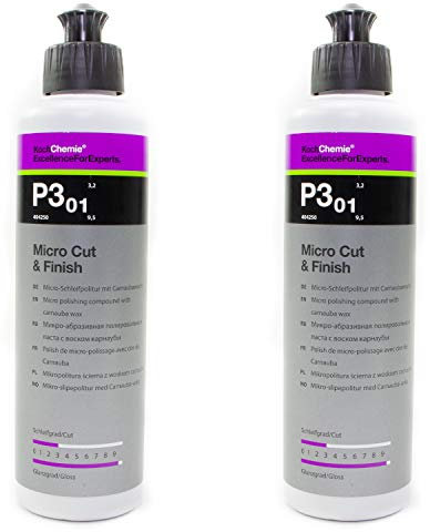Micro Schleifpolitur mit Carnaubawachs Cut & Finish P3.01 Koch Chemie 500 ml