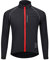 WOSAWE Veste de Cyclisme, Ultraléger Respirant Veste Coupe-vent de Vélo avec Bande Réfléchissante (Noir M)