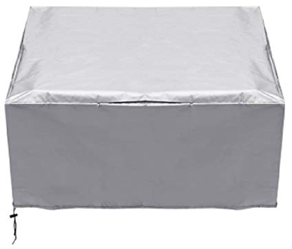 UCARE Druckerabdeckungen Gravur Maschinenschutzhülle Waschbar Drucker Staubschutzhülle (Silber, 45 * 45 * 30cm)