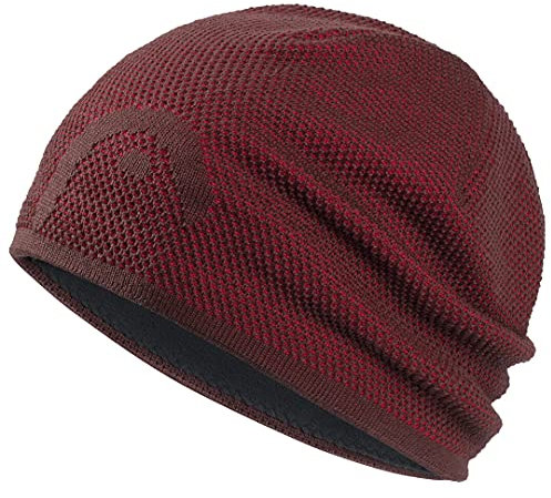HEAD Herren Jesper Beanie Mütze, burgunderfarben, Einheitsgröße