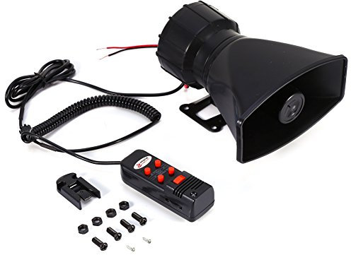 Auto-Polizei-Sirenen-Horn-Mikrofon-PA-Lautsprechersystem, 5 – Ton 300 DB Auto-Van-LKW-Megaphon Lauter Luft-Horn-Sirenen-PA-Mikrofon-Lautsprecher