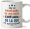 MUGFFINS Tazas para PROFESORA DE HISTORIA mujer - En Español - Todos te advirtieron - 11 oz / 330 ml - Regalo original y divertido