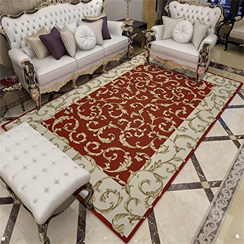 RUGMRZ Deko Esszimmer Wohnzimmer Retro-Muster Erker Decke Nacht Badezimmer Area Rug rutschfest carpets100X160cm