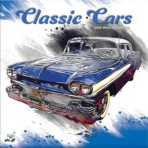 Turner Licensing Classic Cars Foto-Wandkalender, 30,5 x 30,5 cm