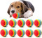 Generic 10 Stück Mini-Dog-Tennisbälle für kleine Hunde, Hundespielzeug, Hundeball, Outdoor & Indoor, Sport & Tiere, EVA, Medium, Unparfümiert, Welpen & Junge Hunde