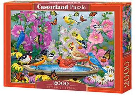 Puzzle 2000 Teile: Rythme de la Nature
