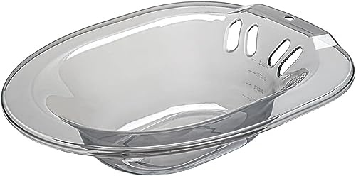 Sitz Badewanne, über der Toilette, tragbares Bidet, vermeidet Kniebeugen, persönliches Waschen, Bidet-Schüssel für Reisen (grau)