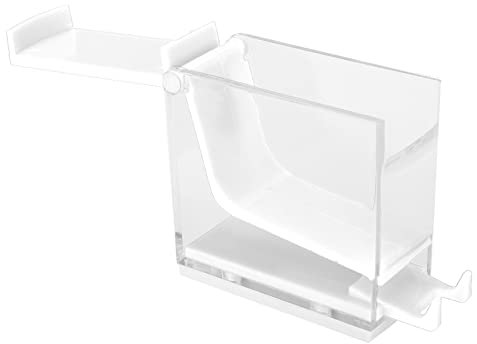 Distributeur de Rouleaux de Coton Dentaire, Support de Type Presse avec 4 Couleurs,et Durable (WHITE)