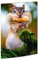 RNKVERLAG 45375 - Zeichenmappe Chipmunk 310 x 440 mm, Dokumentenmappe für DIN A3, mit Gummizugverschluss, 1 Stück