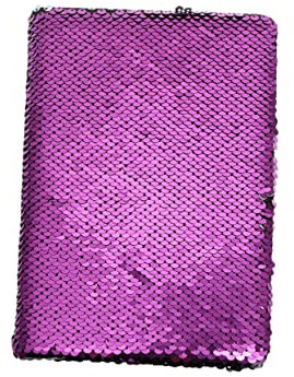 UPKOCH Fashion Reversible Sequin Notizbuch Kreatives Tagebuch Mit Pailletten Für Schule Und Büro Vielseitig Einsetzbar Als Planer Skizzenbuch Oder Tagebuch