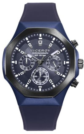 Viceroy - Reloj de Hombre Colors - Multifuncion - Caja de Aluminio y Correa de Silicona
