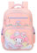 Zaino per ragazze decorato con diamanti luminosi di moda per studenti delle scuole elementari, zaino casual per ragazze kawaii carino.,Rosa